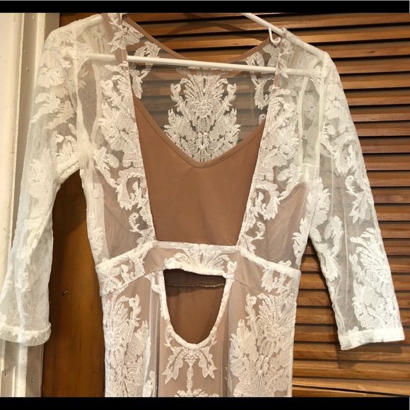 For Love and Lemons FL&L San Marcos Midi Dress S - Picture 12 of 15